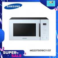 ราคา Samsung ไมโครเวฟ ขนาด 23 ลิตร พร้อมระบบย่าง Grill MG23T5018CY รุ่น MG23T5018CY ST MICROWAVE OVEN MW5000T SKY BLUE (16389220369)