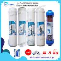 ราคา Uni Pure ไส้กรองน้ำ 5 ขั้นตอน น้ำแร่ รุ่น INLINE MINERALIZER ครบชุด ประกอบด้วย PP GAC RSN CTO MINERAL คุณภาพดี ราคาประหยัด Water Filter จัดส่งฟรี (7832848466)