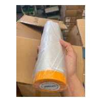 ราคา พลาสติกปิดพ่นสี เทปปิดพ่นสี พลาสติก ชนิดมีเทปกาวใน เทปฟิล์มสำหรับงานพ่นสี ชนิดมีเทปกาวในตัว ใช้ในงานพ่นสี ส่งในไทย (6417764610)