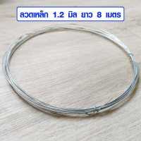 ราคา ลวดเหล็ก 1 มิล ยาว 8 เมตร ลวดมัดเหล็ก ลวดมัดต้นไม้ ลวดมัดของ ลวดผูกเหล็ก ลวด ลวดขาว ลวดเส้นเล็ก ลวดดัด ลวดงานฝีมือ SMP (15639039424)