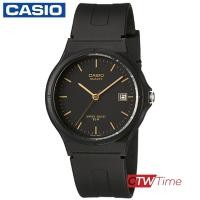 ราคา Casio Standard นาฬิกาข้อมือผู้ชาย สายเรซิ่น รุ่น MW 59 1EVDF สีดำ (408246)