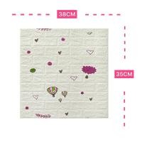 ราคา วอลเปเปอร์ วอลเปเปอร์ผนัง3มิติ wallpaper3d ลายโดเรม่อน ลายคิตตี้ วอลเปเปอร์ลายการ์ตูน ลายอิฐ 3 มิติ DIY ติดผนัง กันน้ำ กันร้อน กันกระแทก (11822546335)