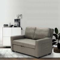 Koncept Furniture โซฟาเบด สีน้ำตาล รุ่น SHASA