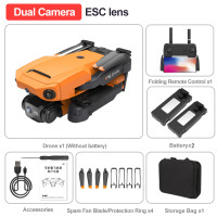 ราคา COD 2023 p8 โดรนติดกล้อง 8K Drone กล้องคู่ GPS โดรน โดรนขนาดเล็ก กล้องใส โดรนแบบพับได้ โดรน GPS รีโมทคอนโทรล ระยะทางไกล (16397240695)