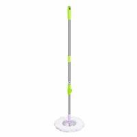 ราคา Jumper Kids modern Spin Mop ไม้ถูพื้น สำหรับถังปั่น รุ่นตัวล๊อคหมุน เหล็กหนากว่าตัวล๊อคพับ พร้อมผ้าไมโครไฟเบอร์ ใช้ได้ยาวนาน สีเขียว พร้อมส่ง (153059850)