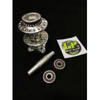 ราคา ดุมย่อดั้มหลัง พร้อมบูชกลางล้อ แถมลูกปืนดุมข้าง งานCNC ใส่ซี่ขึ้นวงล้อง่าย (15442502908)