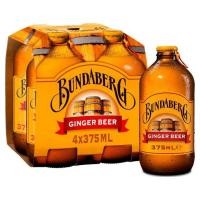 ราคา Bundaberg Ginger Beer 375 ml x 4 bottle บันดาเบิร์กเครื่องดื่มน้ำขิง 375 มล 4 ขวด (15229420685)