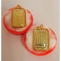 ราคา จี้พระ จี้พระหุ้มทอง ไม่ลอกไม่ดำ เทพทันใจ พระทันใจ หลวงพ่อทันใจ วัตถุมงคล เสริมดวง หลังห้าแถว เลี่ยมกรอบทอง (470284536)