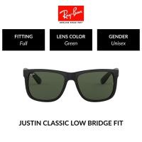 ราคา Ray Ban Justin RB4165F 601 71 size 55 แว่นตากันแดด (13663576)
