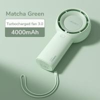 ราคา JISULIFE พัดลมพกพาขนาดเล็กแบบชาร์จไฟได้4000MAh USB Handheld Student Carry Fan (15854042680)
