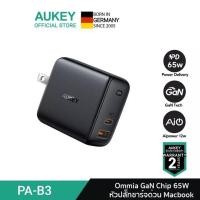 ราคา Aukey Omnia Mix 65W Dual Power Delivery Wall Charger หัวชาร์จ รุ่น PA-B3