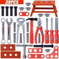 ราคา Kids Toolbox Engineer เครื่องมือซ่อมแซมจําลอง Pretend Toy Electric Drill ไขควง เครื่องมือ (18317349022)