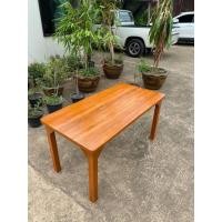 ราคา Sukthongแพร่ โต๊ะญี่ปุ่นไม้สัก 60 120 สูง 60 CM โต๊ะทำงาน โต๊ะกลาง โต๊ะอาหาร สีสักทองน้ำตาลส้มเคลือบเงา S 275 (8796763029)