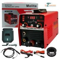 ราคา MOLITA ตู้เชื่อม 3 ระบบ MIG MMA 650A INVENTER MMA MIG TIG รุ่นใหญ่ ตู้เชื่อมมิกซ์ ตู้เชื่อมไฟฟ้า ไม่ใช้แก๊สCO2 ลวดฟลักซ์คอร์ แถมลวด1 ม้วน สำหรับงานหนัก (15645188067)