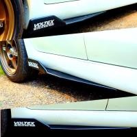 ราคา ส่งด่วน ครอบข้าง VOLTEX สีดำยาว 86เซน (397867863)