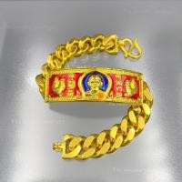 ราคา ด่วน วันนี้วันสุดท้ายหมดแล้วหมดเลย เลสหลวงพ่อรวยรุ่นไตรมาส59รวยรวยรวยชุบน้ำทอง ลงยาแดงและน้ำเงินพร้อมกล่องตรงรุ่น ราคาถูกที่สุด (9707716134)