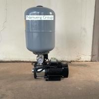 ราคา ปั๊มหอยโข่งไฟฟ้าอัตโนมัติแรงดันสูง 4ใบพัดสแตนเลส บรูโก้ Bruco BM4 750 ขนาด1HP ไฟ220V ทางเข้าออก1X1นิ้ว พร้อมถังแรงดัน 24 ลิตร เก็บเงินปลายทางได้ (9031160665)