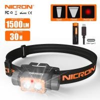 ราคา NICRON LIGHT H25 H28 ไฟฉายคาดหัว ไฟฉายเดินป่า ไฟฉายคาดหัวชาร์จUSB ไฟคาดหัวLED แบบพกพา ไฟคาดหัววิ่ง เข้าป่า ตั้งแคมป์ ตกปลา กันน้ำ ลุยฝนได้ ไฟฉายแร (4927752049)