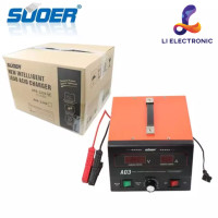 ราคา SUOER A03 รุ่นใหม่ เครื่องชาร์จฟื้นฟูสลายซัลเฟตแบตเตอรี่กำลัง 30 แอมป์ 12 24V เครื่องชาร์จแบตเตอรี่รถยนต์อัตโนมัติ (9115120125)