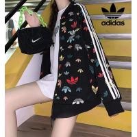ราคา ADIDASเสื้อแจ็คเก็ตลำลองผู้หญิงนุ่มสบายไม่มีลูกบอลขนาดเดียว ฟรีไซส์ เสื้อความยาว70cmหน้าอก110cmได้น้ำหนัก40kg 75kg (14125997614)