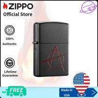 ราคา Zippo Anarchy Symbol Design Black Matte Lighter Zippo 20842 Lighter Without Fuel Inside การออกแบบสัญลักษณ์อนาธิปไตย ไฟแช็กไม่มีเชื้อเพลิงภายใน (12179297461)