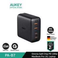 Aukey Omnia 100W 4-Port USB C Charger หัวชาร์จ รุ่น PA-B7