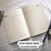 ราคา สมุดรายรับรายจ่าย ขาวดำ กระดาษถนอมสายตาอย่างดี ซื้อ 4 เล่ม ฟรี 1 จ้า (437137014)