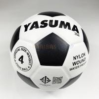 ราคา ของแท้ 100 ลูกฟุตบอล ลูกบอล หนังอัด ทนปูน Yasuma มีให้เลือก size 5 size 4 (14349343341)