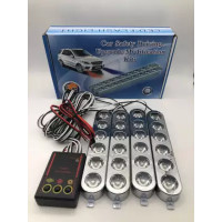 ราคา สีเหลืองsiren ไฟไซเรน 6 ดวง 4 ช่อ รุ่น 826 สีเหลือง Y (701876177)