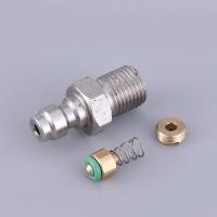 ราคา วาล์วต่อเร็วขนาด8มม วาล์ว PCP เติมพร้อมวาล์วขนาด M10 1 8NPT 1 8BSPP ทำจากสเตนเลสสตีล ทองแดง (13298351535)
