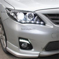 ราคา ไฟหน้าบาร์สำหรับ Toyota Altis 2011 2013 DRL Foglamp สำหรับ Toyota Corolla altis 2011ไฟวิ่งกลางวันสำหรับ Altis Corolla (13871038267)