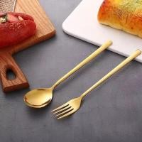 ราคา ช้อนส้อมเกาหลี ช้อนเกาหลี ส้อม ช้อน ช้อนส้อม ชุดช้อนส้อม ส้อมช้อนส้อมเกาหลี Stainless Steel Cutlery ลสอย่างดีไม่เป็นสนิม ส้อมเกาหลี ช้อน 076 (12738186523)