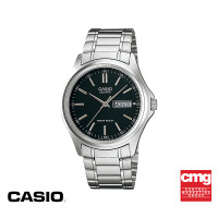 ราคา CASIO นาฬิกาข้อมือ CASIO รุ่น MTP 1239D 1ADF วัสดุสเตนเลสสตีล สีดำ (6470408463)