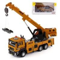 ราคา โมเดลรถเหล็ก รถเครน รถก่อสร้าง มีไฟหน้า ฟังก์ชัน จำลองเสมือนจริง มีลานแบบ PULL BACK โมเดลรถเครน โมเดลรถเหล็ก (16069940422)