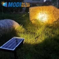 ราคา MODI โคมไฟปักดิน ติดผนังโซล่าเซลล์ แสงขาว เหลือง โคมไฟสนาม โคมไฟติดผนัง ส่องต้นไม้และสวน พลังงานแสงอาทิตย์ ไม่ต้องใช้ไฟฟ้า หลอดLED 9 ดวง (8929939900)