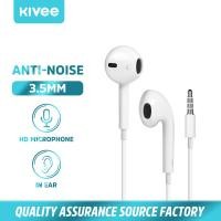 ราคา KIVEE หูฟัง iphone ของแท้ หูฟังไอโฟน 3 5mm หูฟังไอโฟนแท้ ของแท้ อินเอียร์ พร้อมแผงควบคุมอัจฉริยะ และไมโครโฟนในตัว for iphone7 6s plus Xiaomi Huawei OPPO Android รับประกัน 1 ปี (12538632771)