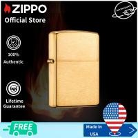 ราคา Zippo Armor Brushed Brass Windproof Pocket Lighter Zippo 168เกราะทองเหลืองขัดเงา ไฟแช็กไม่มีเชื้อเพลิงภายใน (12178224562)