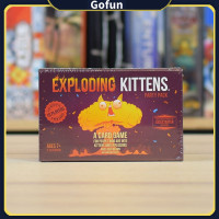 ราคา Exploding Kittens Party Pack Card Board Game No music ภาษาอังกฤษ บอร์ดเกม เกมค้าเพชร (10579424025)