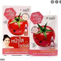 ราคา แท้ 1กล่อง6ซอง Smooto Tomato Collagen white Serum สมูโตะ โทเมโท คอลลาเจน ไวท์ เซรั่ม มะเขือเทศ BB CC Bulgaria Yogurt Smooth Mask (14841966842)