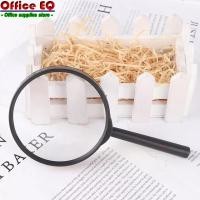 ราคา แว่นขยาย พลาสติก แว่นขยาย 90 mm แว่นขยายพลาสติกแบบพกพา ช่วยในการมองเห็น แว่นขยายมีด้ามจับ พร้อมส่ง (15031661138)