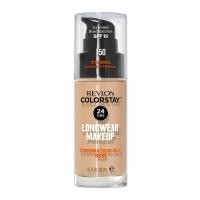 ราคา Revlon ColorStay Longwear Makeup เรฟลอน คัลเลอร์สเตย์ ลองแวร์ เมคอัพ รองพื้นแมทลุค รองพื้นฝาดำ ติดทนนาน 24 ชม เครื่องสำอาง (629388202)