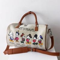 ราคา กระเป๋าเดินทางลายการ์ตูน กระเป๋าเดินทางกระเป๋าฟิตเนสเเบบถือ พร้อมหูจับเเละสายสะพาย รุ่นใหม่มีช่องใส่รองเท้า สินค้าในไทยพร้อมส่ง (18334323080)