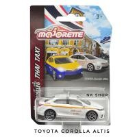 ราคา โมเดลรถ TAXI แท็กซี่ majorette โมเดลรถเหล็ก TOYOTA COROLLA ALTIS รถแท็กซี่ THAI TAXI ลิขสิทธิ์แท้100 โมเดลรถแท็กซี่ (15832102999)