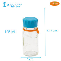 ราคา DURAN YOUTILITY ขวดแก้วเก็บน้ำผักผลไม้สกัดเย็น และ อื่น ๆ ดีที่สุด ของแท้ 100 Made in Germany ขวดแก้วคุณภาพสูงระดับห้องทดลอง มี 3 ขนาด 125 250 และ 500m (7836697898)