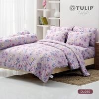 ราคา TULIP ชุดเครื่องนอน ผ้าปูที่นอน ผ้าห่มนวม รุ่นTULIP Delight พิมพ์ลาย DL090 ลายดอกไม้ โทนสีม่วงละมุน ในสไตล์ที่เป็นคุณ (10495307409)