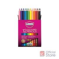 ราคา Master Art สีไม้ ดินสอสีไม้ แท่งสั้น 12 สี รุ่นใหม่ จำนวน 1 กล่อง (598574147)