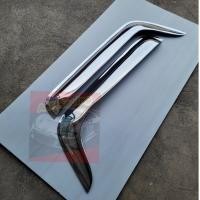 ราคา คิ้วกันสาด กันสาดประตูโครเมี่ยม เงา วับตาแตกรถบรรทุก ฮีโน่ เมก้า HINO MEGA VICTOR รถ6ล้อและ10ล้อ FC เมก้า เมก้า 500 ฮีโน่ วิคเตอร์ สีดำ 1ชุด 2ชิ้น (16383863256)