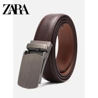 ราคา ของแท้ ของใหม่ เข็มขัดหนังแท้ ZARA หัวออโต้ล็อค สามารถถอดหัวตัดสายได้ ส่งจากไทย ส่งเร็ว (15552989169)