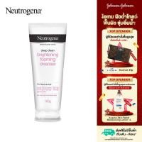 นูโทรจีนา โฟมล้างหน้า ดีพคลีน ไบรท์เทนนิ่ง โฟมมิ่ง คลีนเซอร์ 100 กรัม (Neutrogena Deep Clean Brightening Foaming Cleanser 100g)