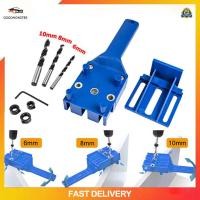ราคา 8Pcs Centering Doweling Jig จิ๊กเจาะตรง จิ๊กเจาะไม้ จิ๊กนำเจาะศูนย์กลาง จิ๊กเจาะเดือยกลม อุปกรณ์สำหรับงานไม้ (15865012560)